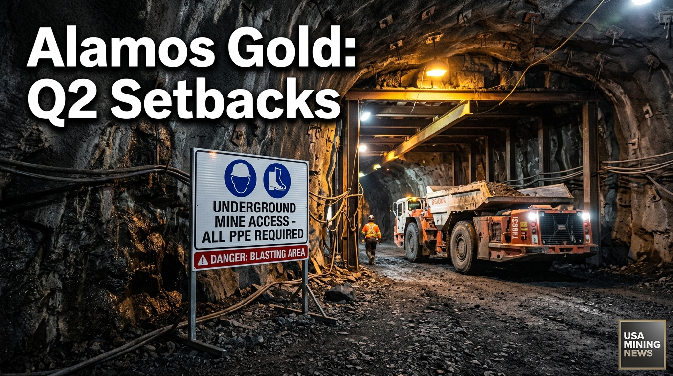 Alamos expects lower Q2 output on Young-Davidson mine disruptions - Mining Industry News
