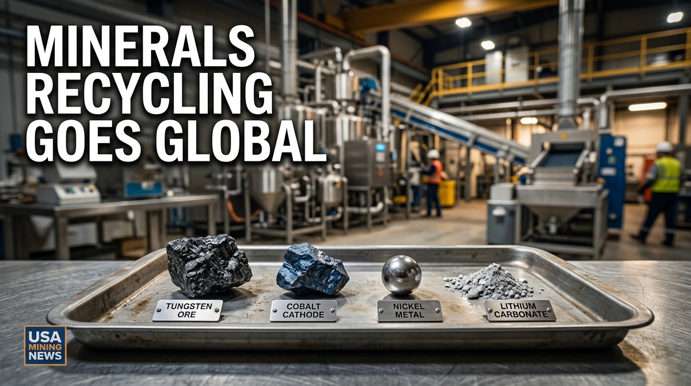 Amermin, Ulterra take critical minerals recycling partnership global - Mining Industry News