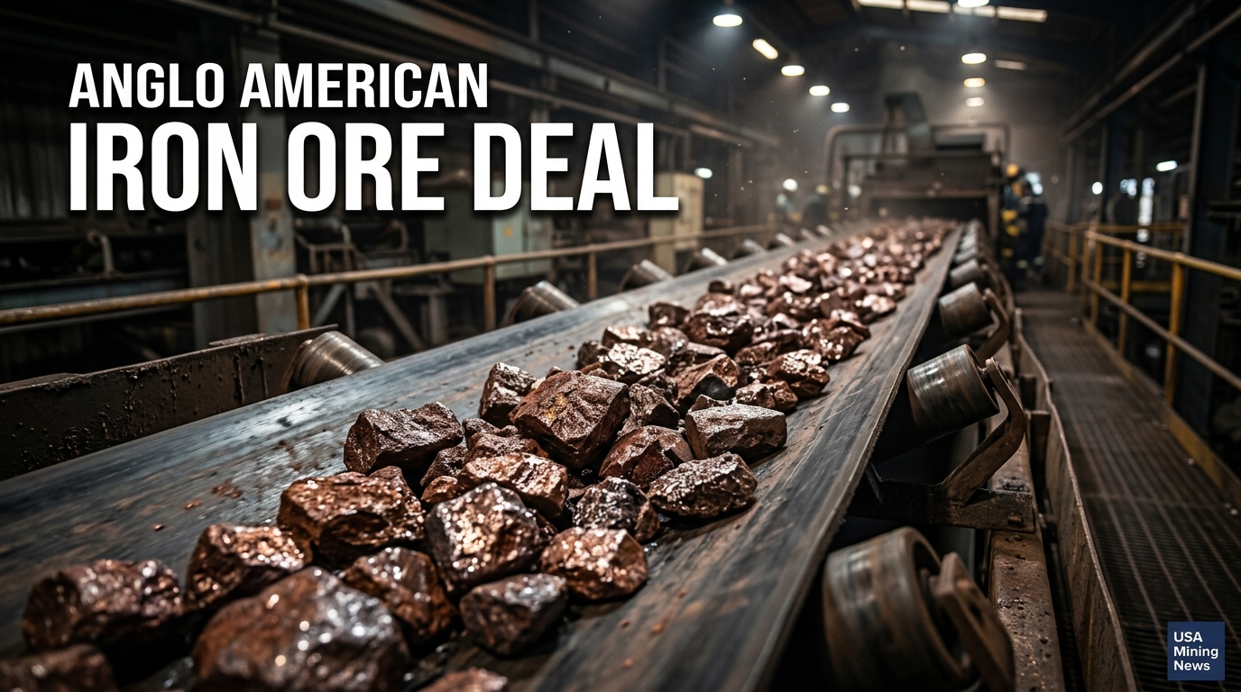Anglo American signs iron ore supply agreement with CMRG - Mining Industry News
