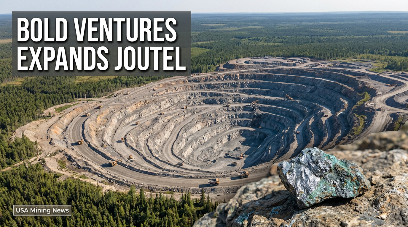 Bold Ventures secures new claims near Joutel Property in Canada