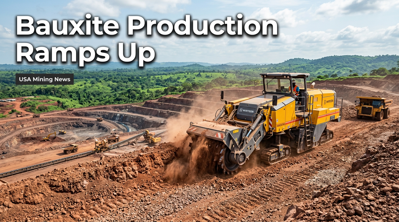 Canyon Resources mobilises surface miner at Cameroon’s Minim Martap project - Mining Industry News