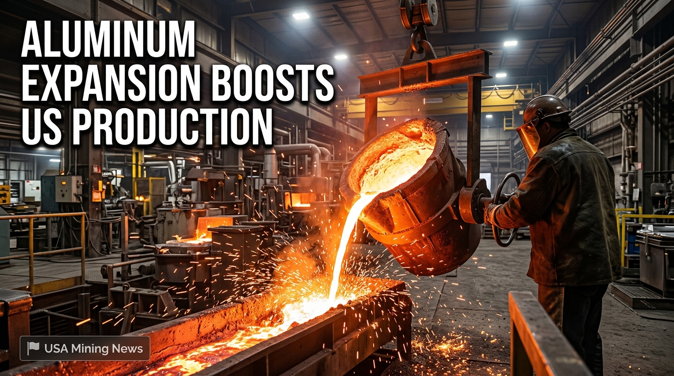 Century Aluminum starts production at expanded Mt. Holly plant