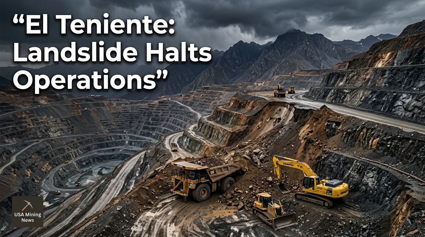 Codelco partially halts El Teniente mine after landslide - Mining Industry News