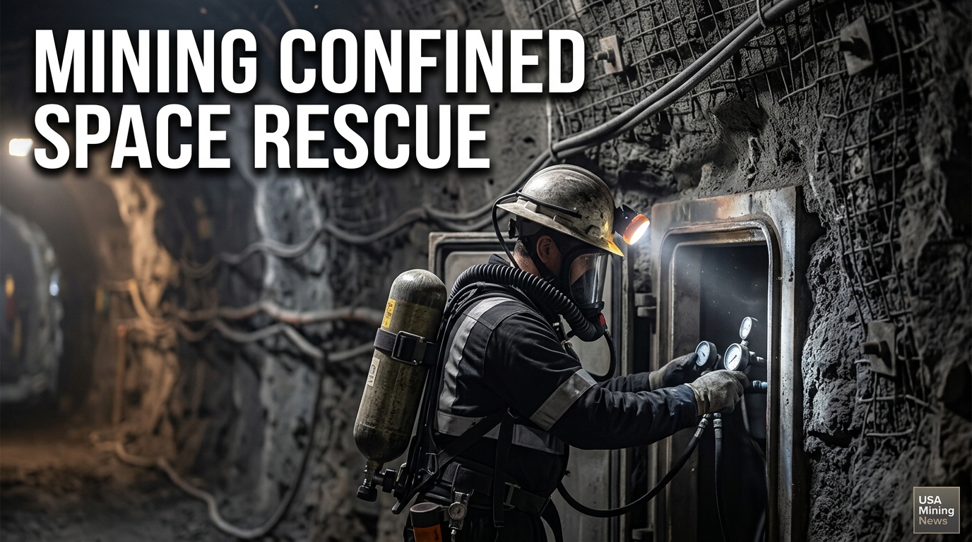 Confined Space Rescue Training for Safer Underground Mining