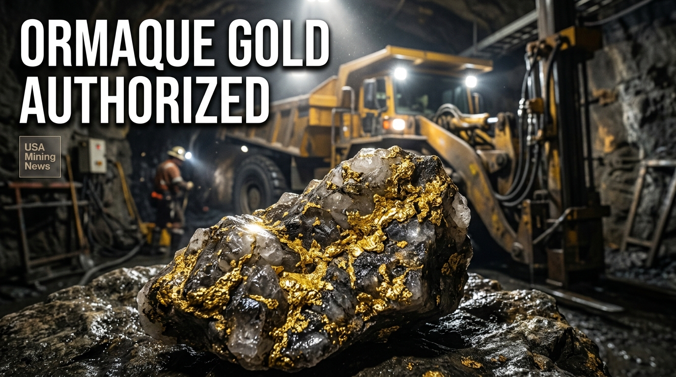 Eldorado secures operating authorisation for Ormaque deposit