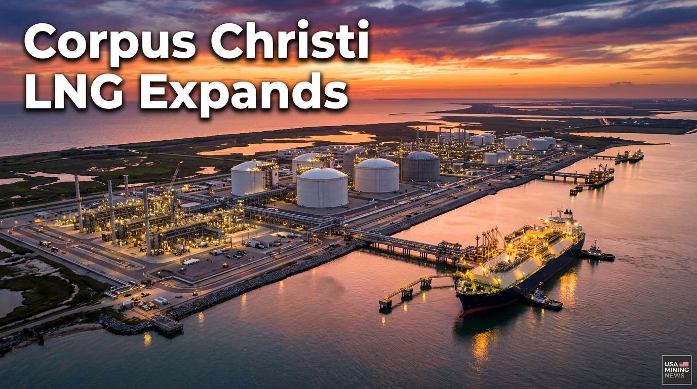 Energy Department Approves Export Expansion at Corpus Christi LNG
