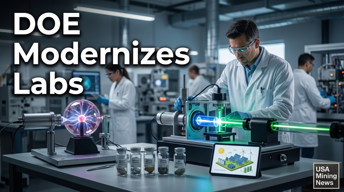 Energy Department Modernizes National Laboratory Operations to Strengthen America’s Scientific, Energy, and National Security Missions - Mining Industry News
