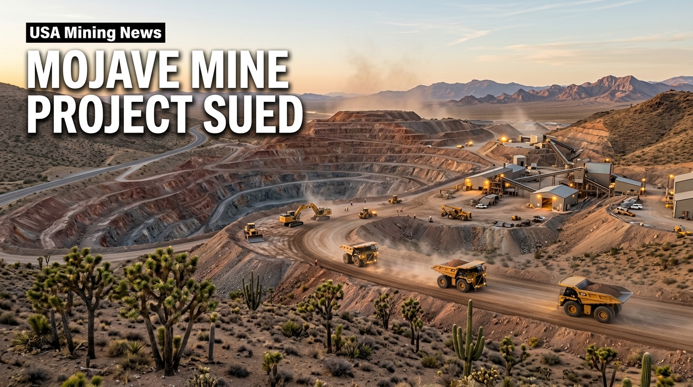 Environmental group sues US Interior for approving rare earth mining in Mojave Desert - Mining Industry News