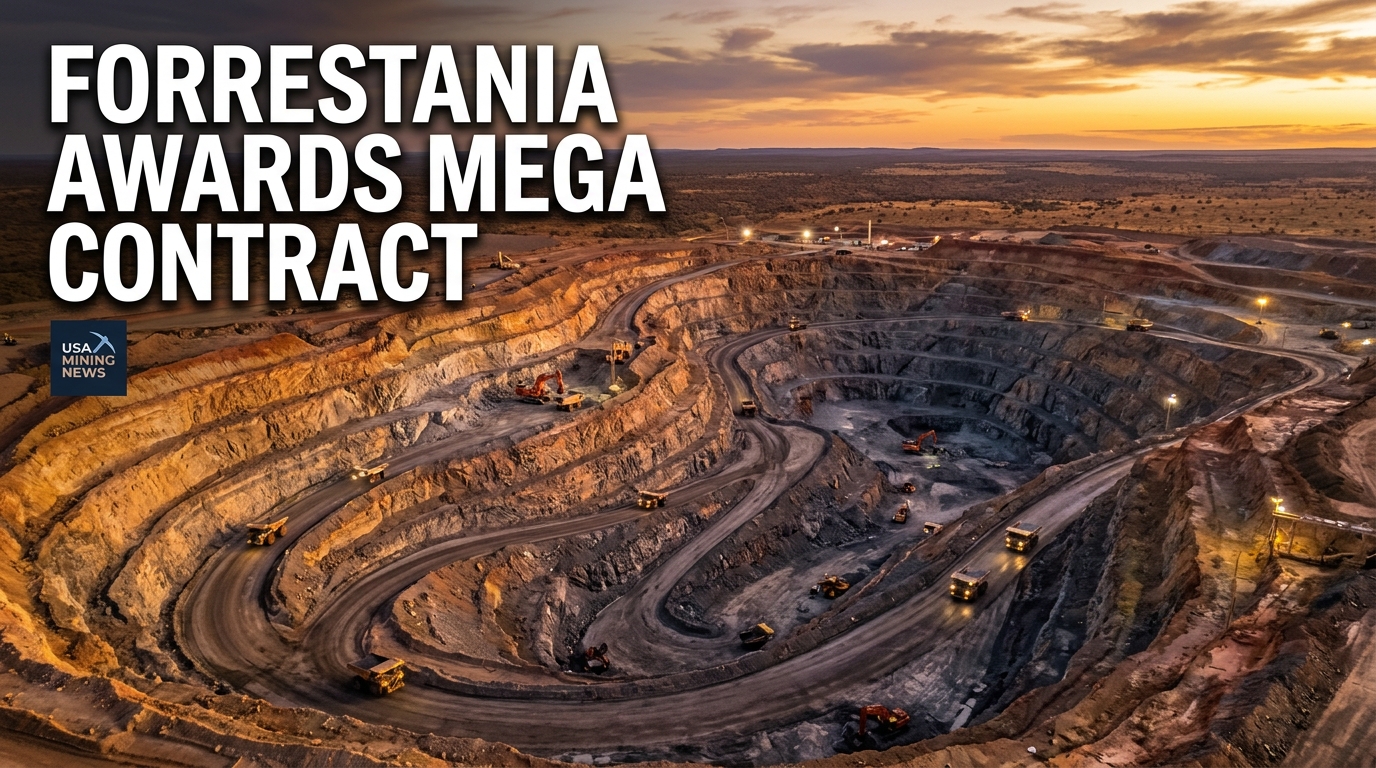 Forrestania awards $104m Johnson Range mining contract to MEGA