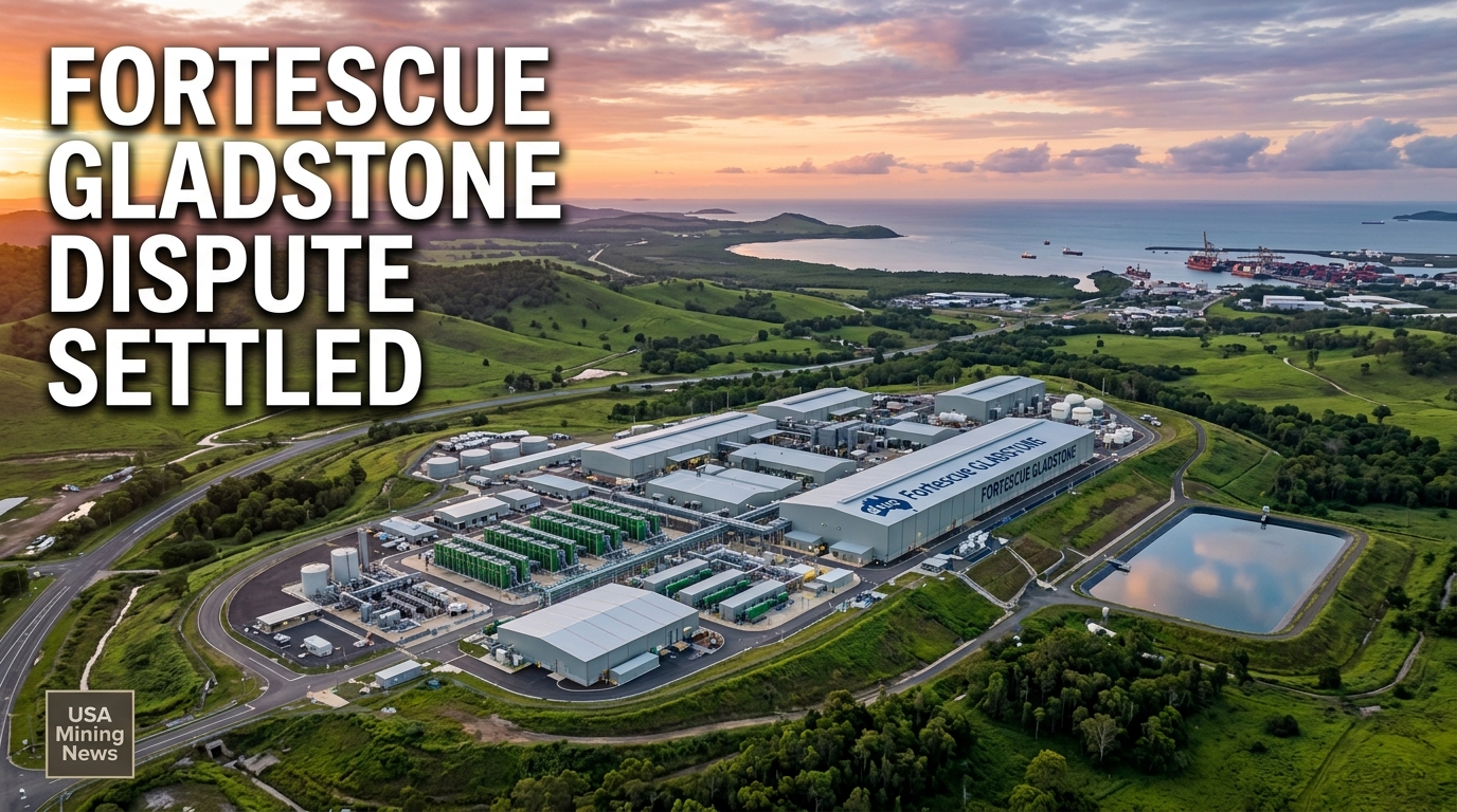 Fortescue settles Queensland dispute over Gladstone electrolyser facility - Mining Industry News