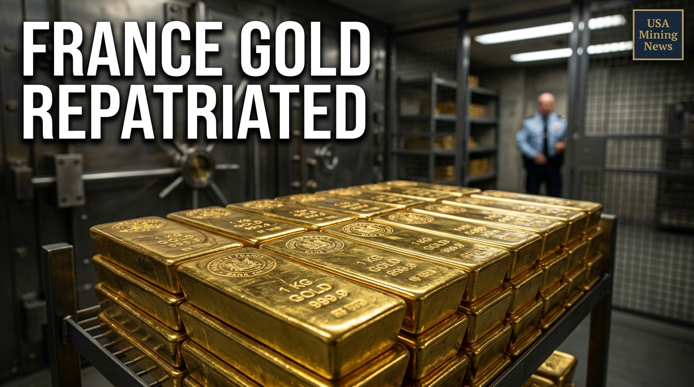 France pulls last gold held in US for $15B gain