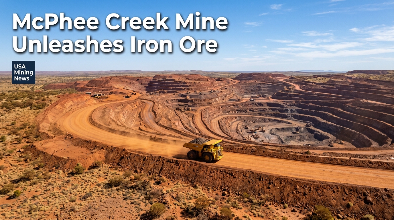 Hancock starts production at $579m McPhee Creek mine