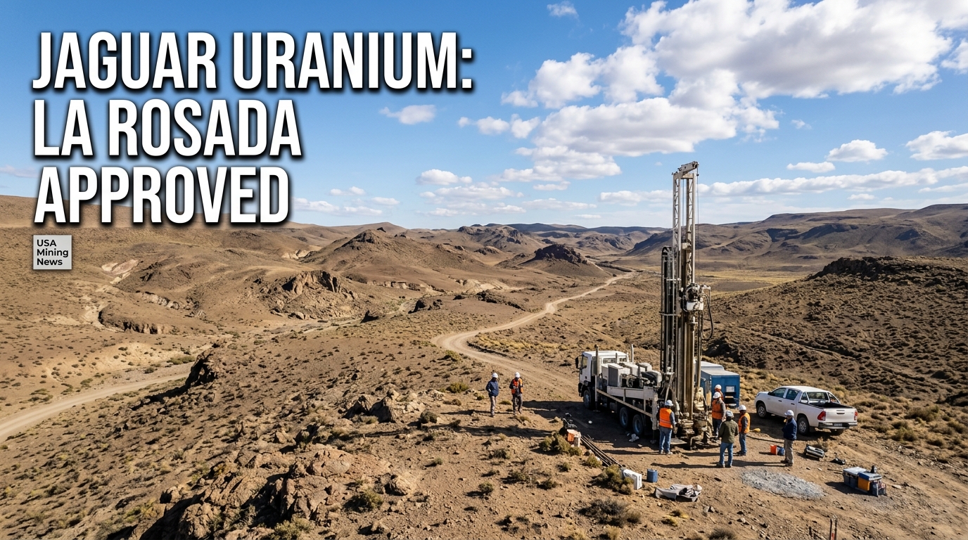 Jaguar gains approval for La Rosada in Argentina - Mining Industry News