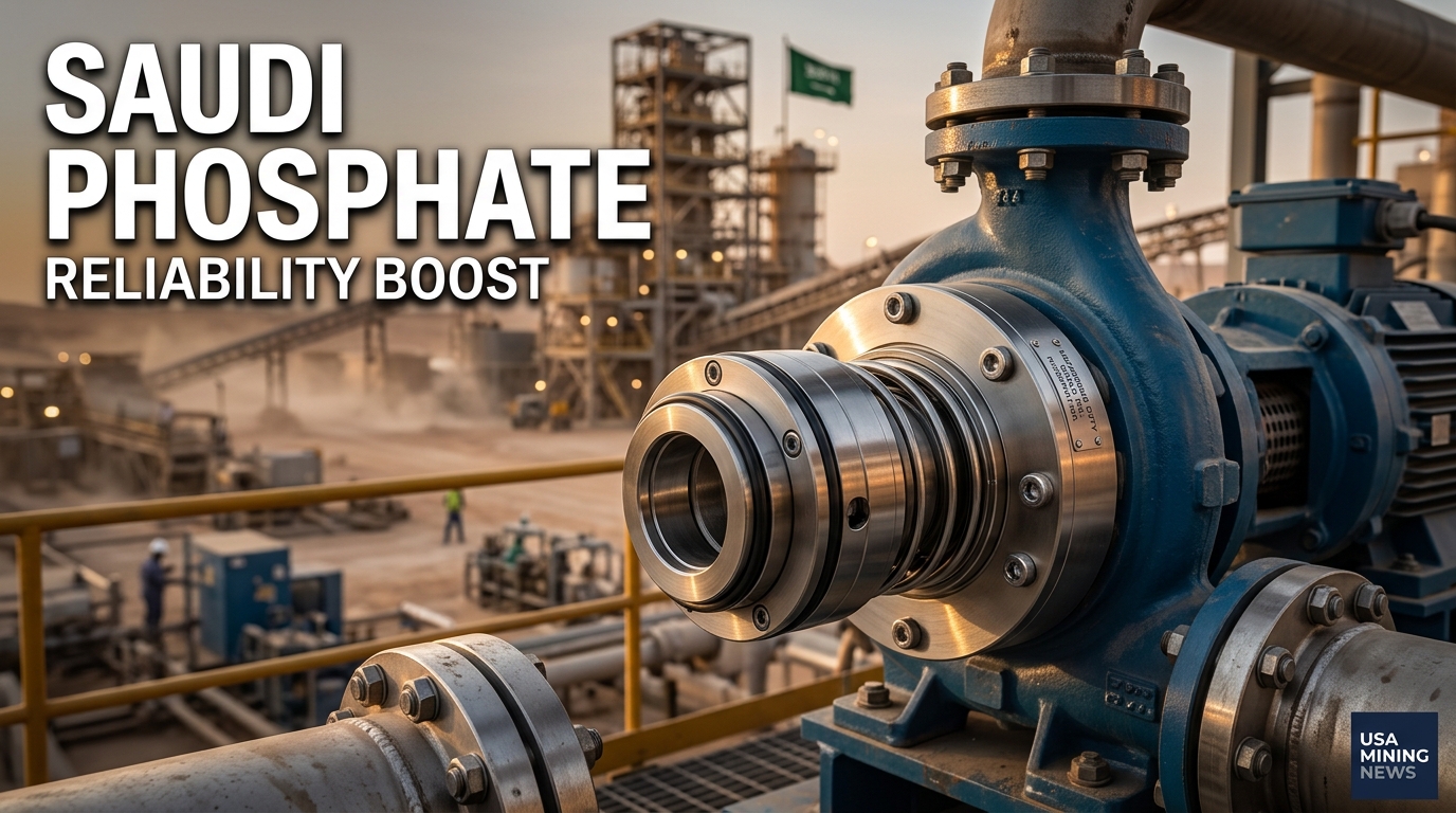 John Crane signs three-year reliability deal with Saudi phosphate company