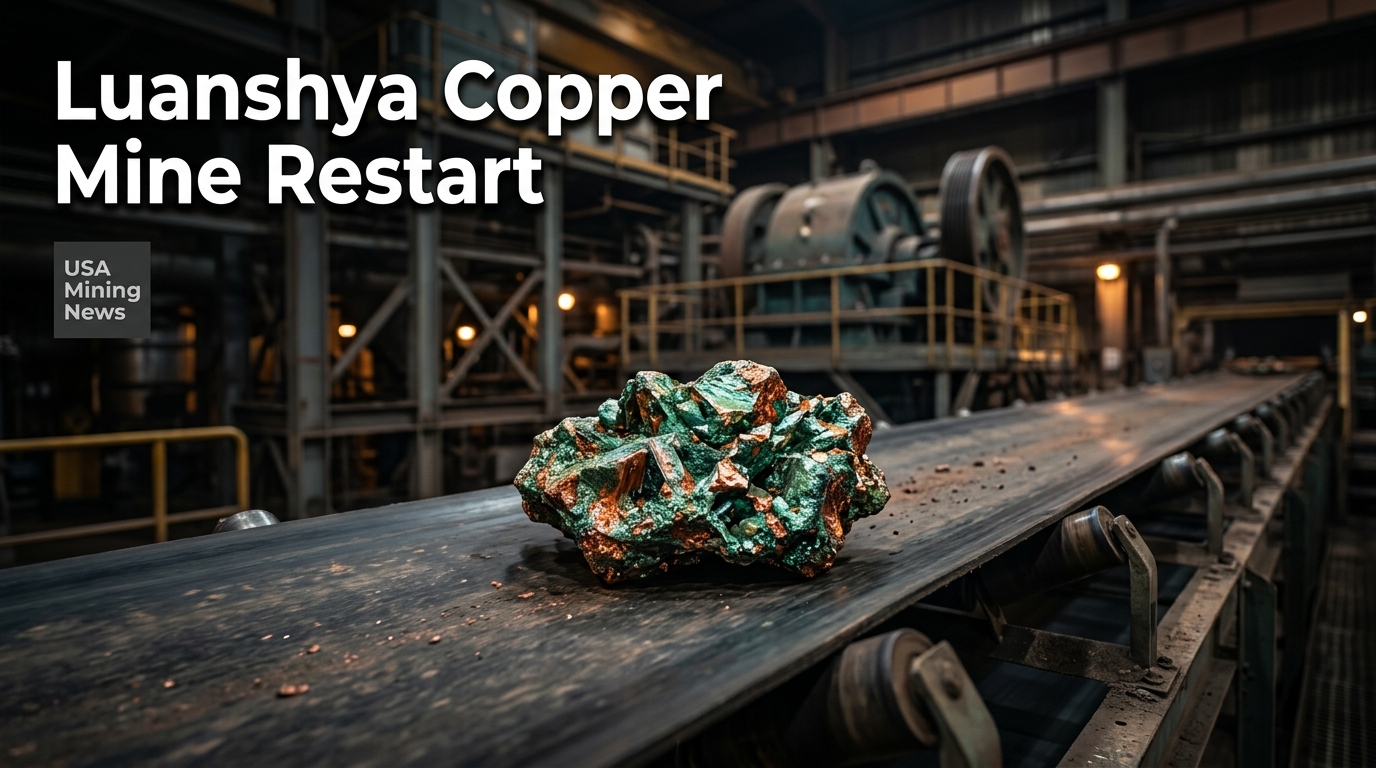 Luanshya Mine to restart production in August 2026