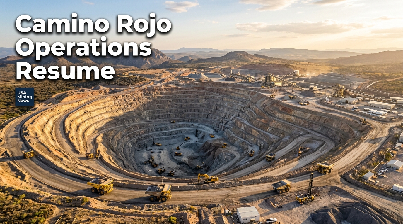 Orla Mining restarts operations at Camino Rojo Mine in Mexico - Mining Industry News