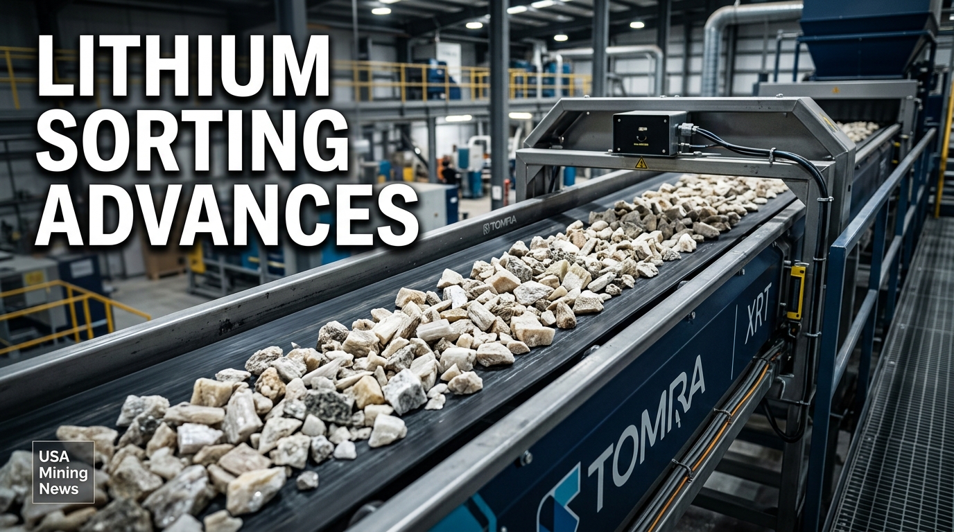 PLS awards TOMRA contract for 22 ore sorters at Pilgangoora, WA - Mining Industry News