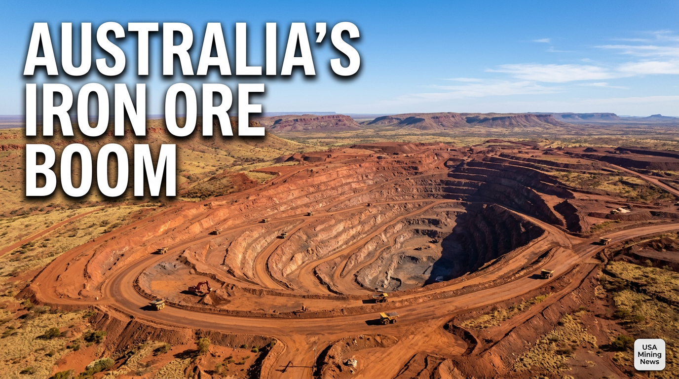 Project ramp-ups and new projects set to lift Australia’s iron ore output in 2026