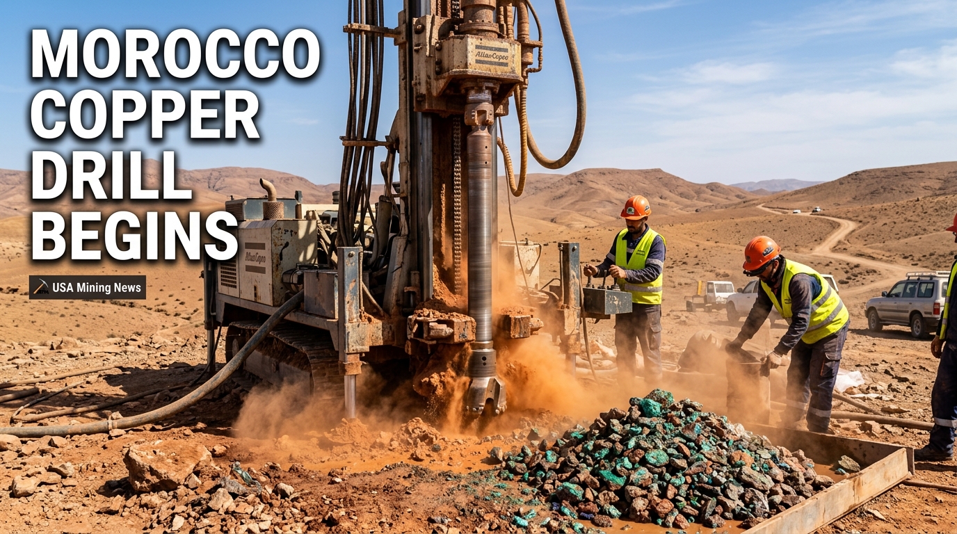 Talisman Metals begins drill mobilisation at Morocco’s Tirzzit project