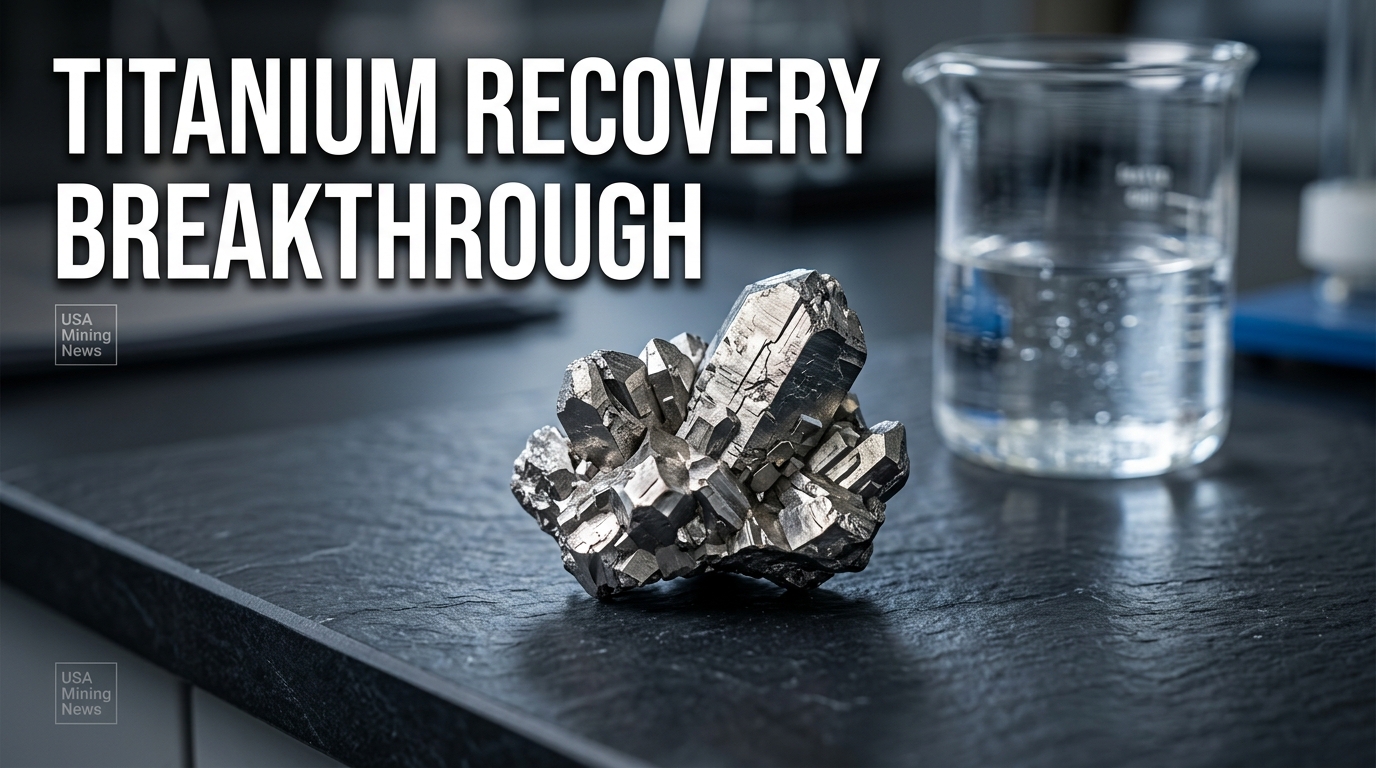 Temas, SAGA report 90.8% titanium recovery using RCL technology - Mining Industry News