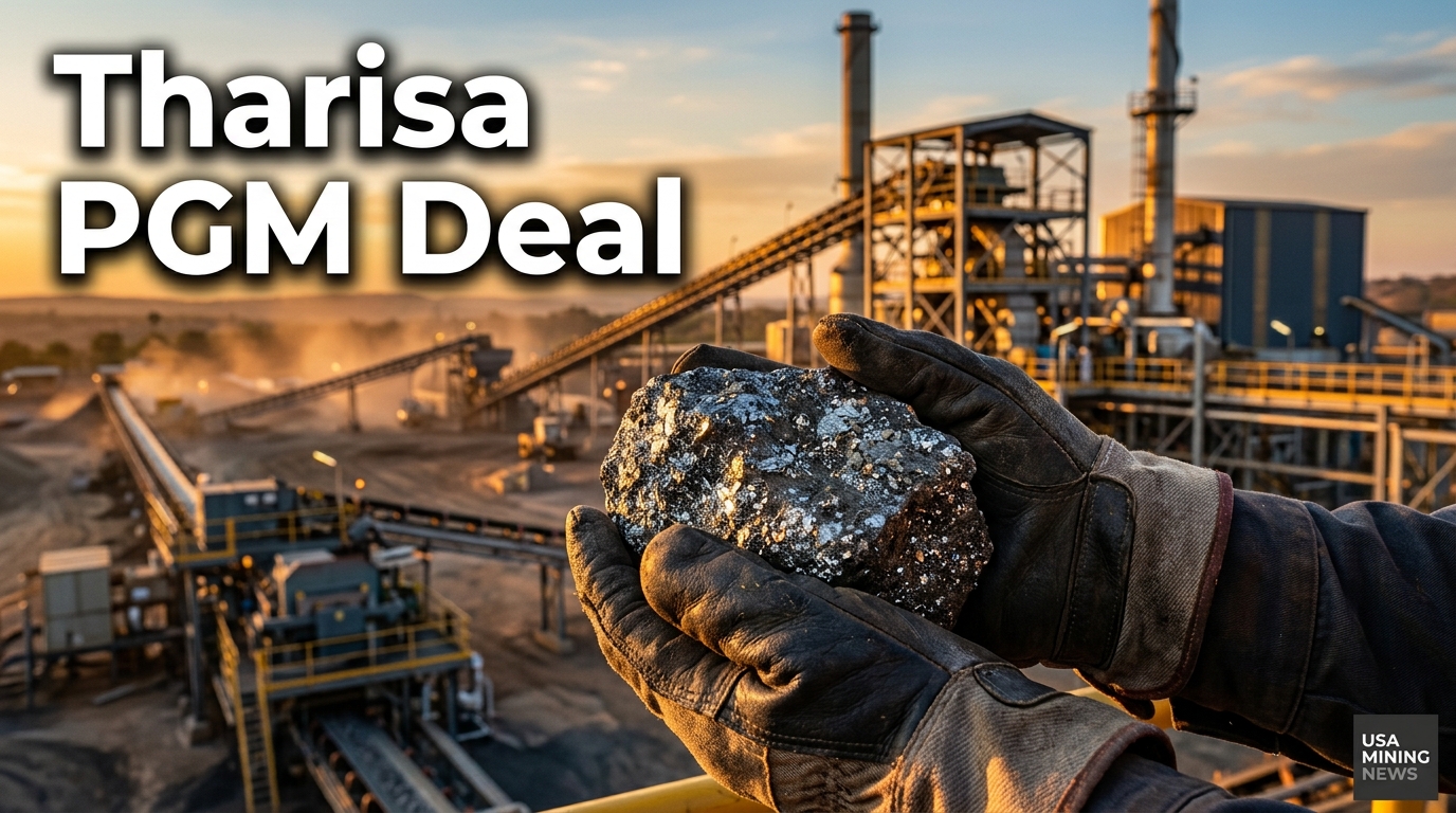 Tharisa signs PGM offtake deal with Valterra Platinum subsidiary - Mining Industry News