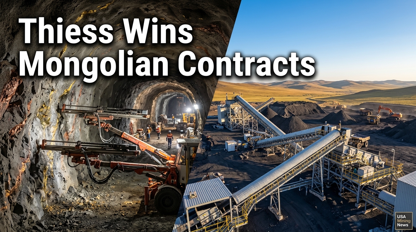 Thiess secures two five-year mining contracts in Mongolia