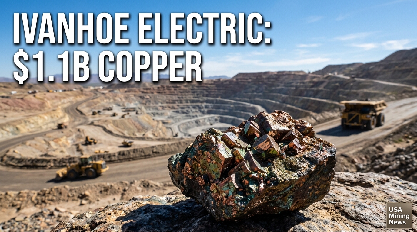 US EXIM issues $1.1bn project letter for Ivanhoe Electric copper project