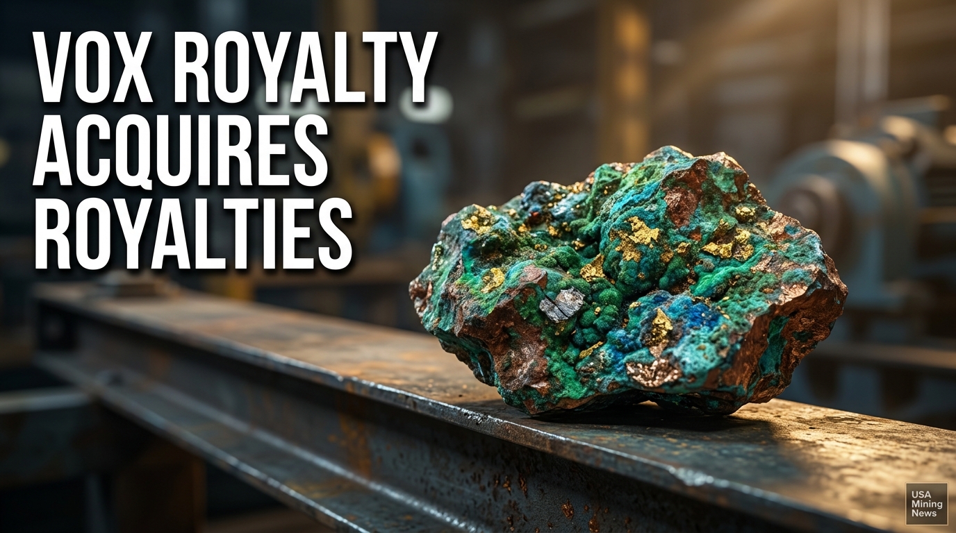 Vox Royalty Australia to acquire two mining royalties